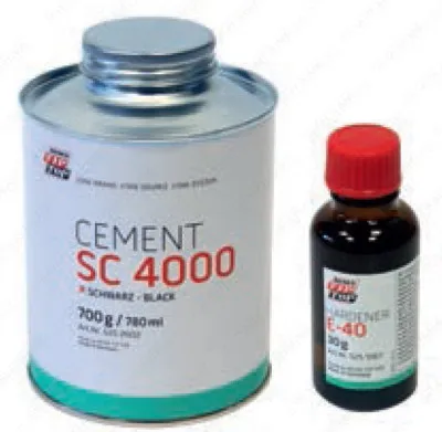 Glue Tip Top 4000 (700 g + sertleştirici) ikki komponentli