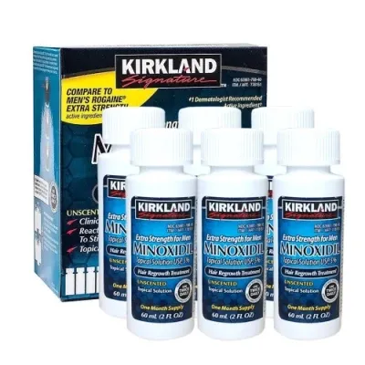 Minoxidil Kirkland 5%, Minoxidil Kirkland 5% soch va soqol o'sishi uchun