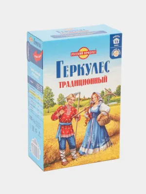Хлопья овсяные Русский продукт Геркулес традиционный 500гр