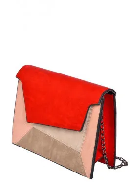 Женская сумка через плечо - красный shk bag