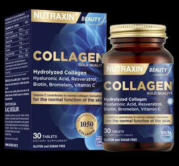 Nutraxin gidrolizlangan kollagen tabletkalari (30 dona)