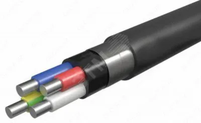 PVX izolyatsiyali quvvat kabeli AVBShvng(A)-LS 5x10.0 ok-1