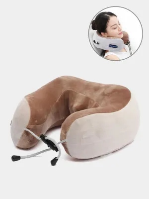 Электрическая массажная подушка с вибрацией