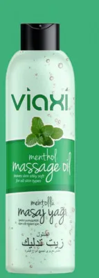 Массажное масло для тела с ароматом ментола от VIAXI