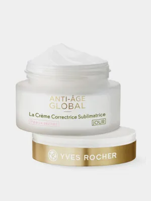 Дневной Крем-Корректор Yves Rocher Anti-Age Global для сухой кожи лица