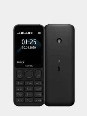 Телефон Nokia 125 TA-1253 DS EAC UA BLACK