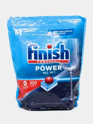 Средство для мытья посуды FINISH Power 100 таблеток х3