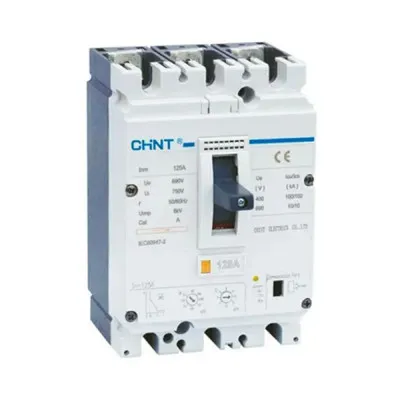 Avtomatik o'chirgich CHINT NM8NL-250 4P A RCD1 RCD (30mA-1A) 50kA