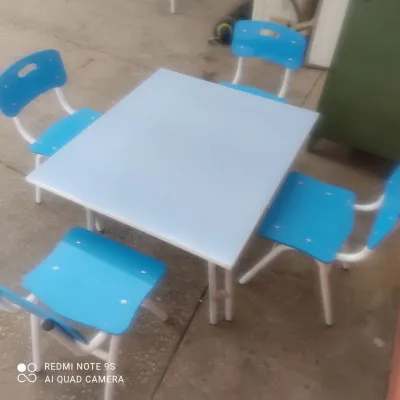 стол стул 4 кишилик болалар учун
