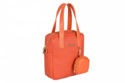 Женская сумка 1041 Апельсиновая