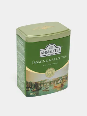 Чай зеленый Ahmad Tea жасмин, 100гр