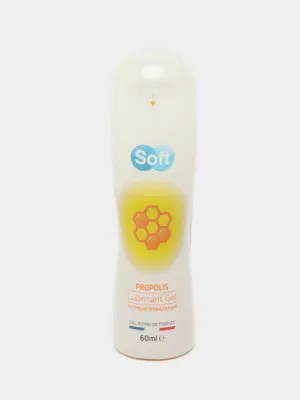 Soft propolis lubricant gel