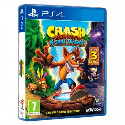 Playstation 4 o'yini Crash Bandicoot N'sane Trilogy - ps4