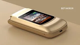 Телефон Novey A80R Gold