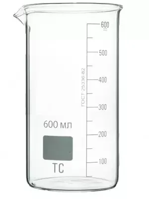 Стеклянный стакан высокий В-1-600 ТС (600 мл)