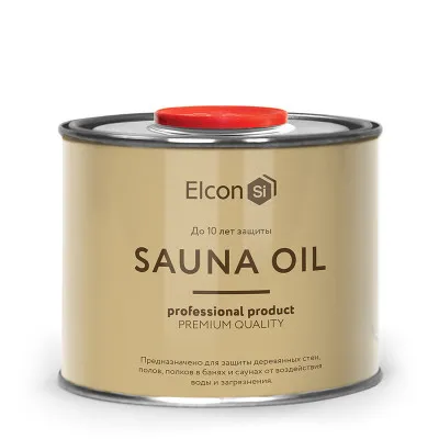Масло для защиты древесины в банях и саунах Sauna Oil, 0,5 л