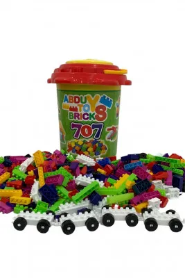 Lego 707 qismlari bilan chelak vs6584-1 shk sovg'a