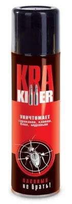 KRA - Killer, для уничтожения тараканов, клопов, блох, муравьев