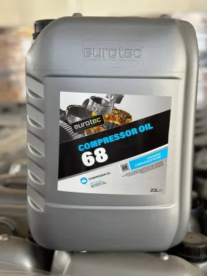 Компрессорное масло Eurotec Compressor Oil 68 (канистра 20L)