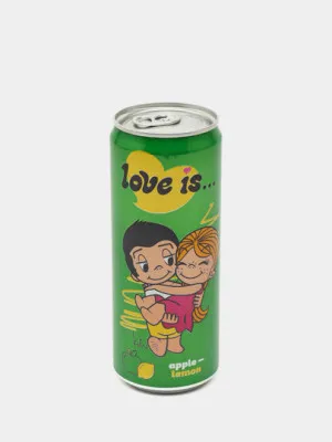 Напиток газированный Love is Яблоко и Лимон, 330 мл