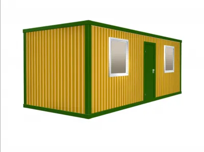 Blok konteynerlar, kabinalar O'lchamlari: 2,4x6; 2,4x10; 2,4x12…, Material: yog'och; metall