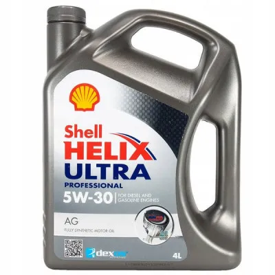 Shell Helix Ultra Professional AG 5W-30, Motor moylari