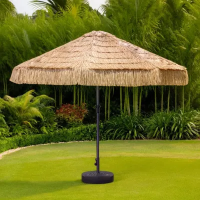 Зонт круглый тропический
