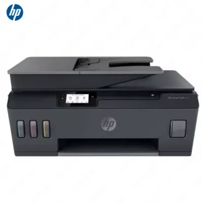 Принтер HP - Smart Tank 615 AiO (A4, 11 стр/мин, 256Mb, струйное МФУ, LCD, USB2.0, WiFi, Touch display, факс, ADF)