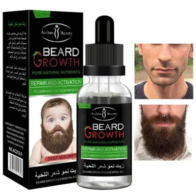 Soch, soqol va mo'ylov o'stiruvchi Beard Growth vositasi