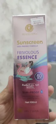 Quyoshdan absolyut himoyalovchi krem Sunscreen Frivolous Essence SPF 60, 100 ml