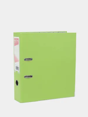 Папка регистратор Alta, зеленая, А4ф, 75 мм  