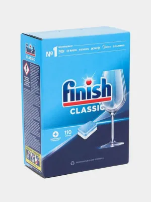 Idish yuvish uchun suyuqlik FINISH Classic 110 tabletka x4