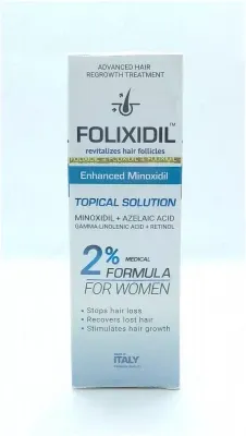 Minoxidil (Folixidil) 2% - Женский лосьон для роста волос