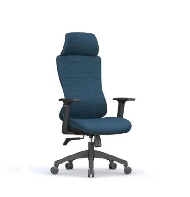 Кресло для персонала FLEXION черно-синий