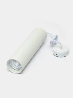 Подвесной светодиодный светильник ЭРА PL1 COB-10 WH 300, 10W, D80*H1300 мм, белый