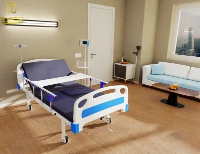 Медицинская кровать одна функциональная для оснащение клиники