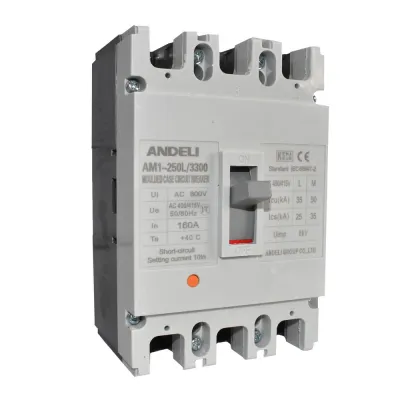 Автоматический выключатель Силовой серии AM1-250L-3P-200A