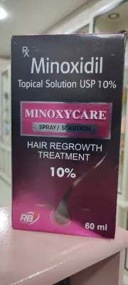 Soch o'stiruvchi super vosita Minoxycare Minoxidil 10%