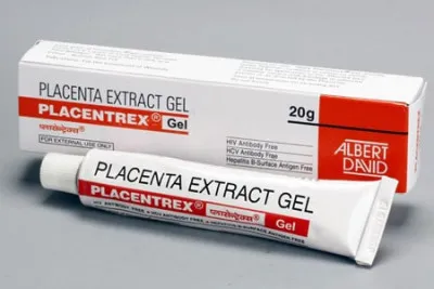 Placentrex gel Plasenta ekstrakti bilan qarishga qarshi krem