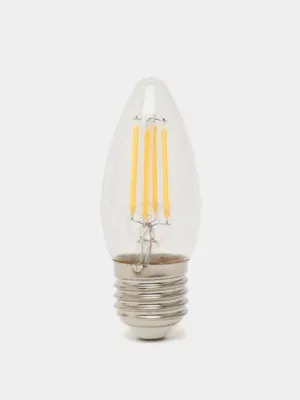Лампа F-LED B35-5W-827-E27 свеча, 40Вт, 515Лм, теплый ЭРА