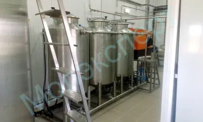 Мини завод по переработке молока типовой готовый проект на 2000 л в смену