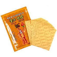 Gold Insam Ginseng Health Relax Pad Patch (Og'riq qoldiruvchi) 25 dona/paket