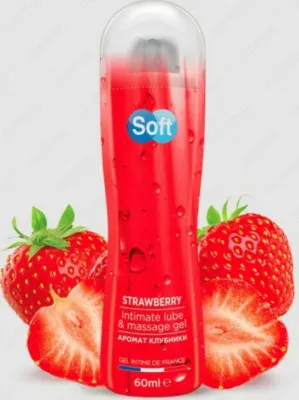 Гель для массажа Soft Strawberry