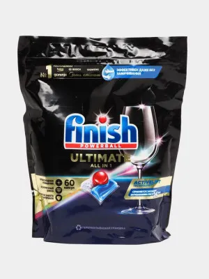 Средство для мытья посуды FINISH Ultimate 60 таблеток х6
