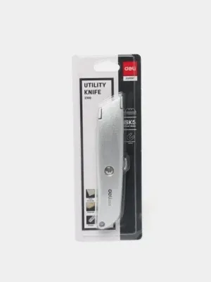Нож канцелярский 61х19 мм 2100 Deli