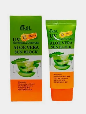 Солнцезащитный крем Ekel Aloe Vera Sun Block, 70 мл