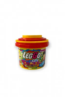 Lego 112 qismlari d038 shk o'yinchoqlari bilan chelak