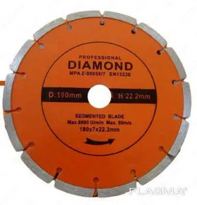 125 mm burchakli maydalagich uchun olmos pichoqlari DIAMOND