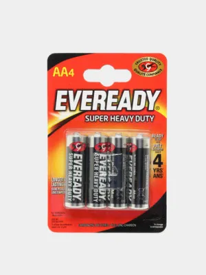Батарейки EVEREADY SHD AA/R6 FSB4 637084