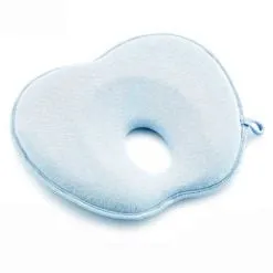 Плоская подушка Babymol, для головы 0+ (цвет голубой)